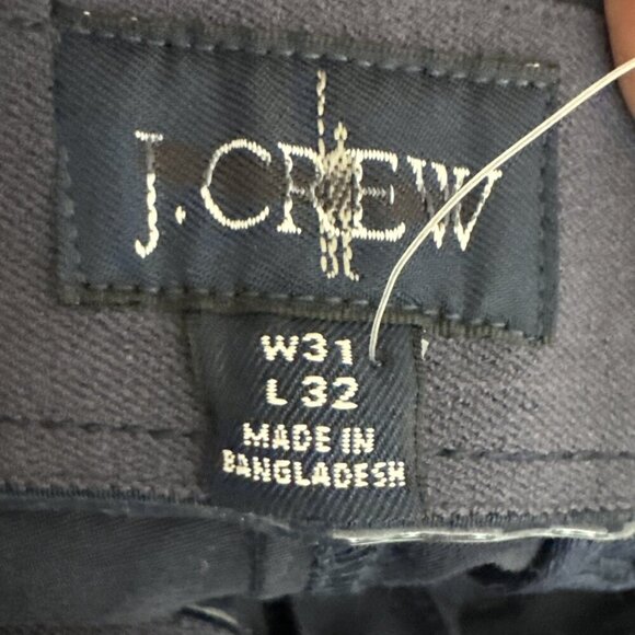 J.Crew Men's 31/32 Slim 484 Chino Pants Navy Blue NWT - Picture 11 of 14